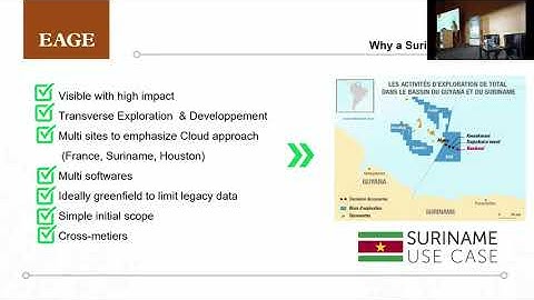 Total Energies Surinam OSDU Data Platform Case Study Presentation from EAGE, Madrid, 2022