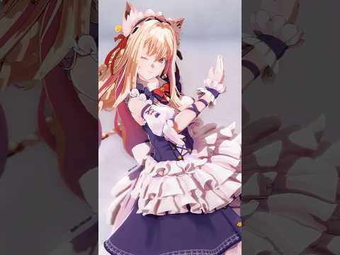 ハイクオリティ3Dモデルで踊ってみた！トレビアンナイト  　＃白銀ノエル　#ホロライブ  #MMD #vtuber #踊ってみた #shorts