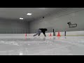 hydroblading around 3 cones