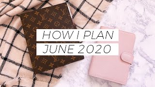 How I Planned | June 2020 | B6 Stalogy &amp; LV GM