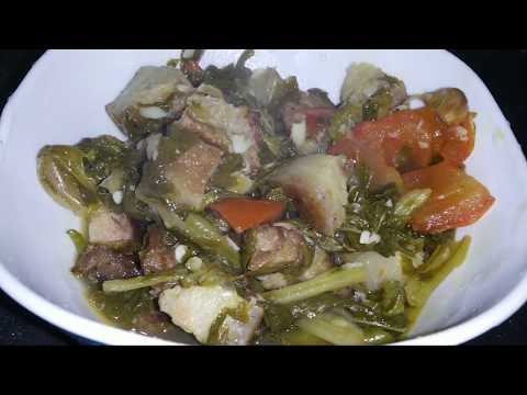 pork-with-lai-xaak||-naga-style-||-totally-boiled||