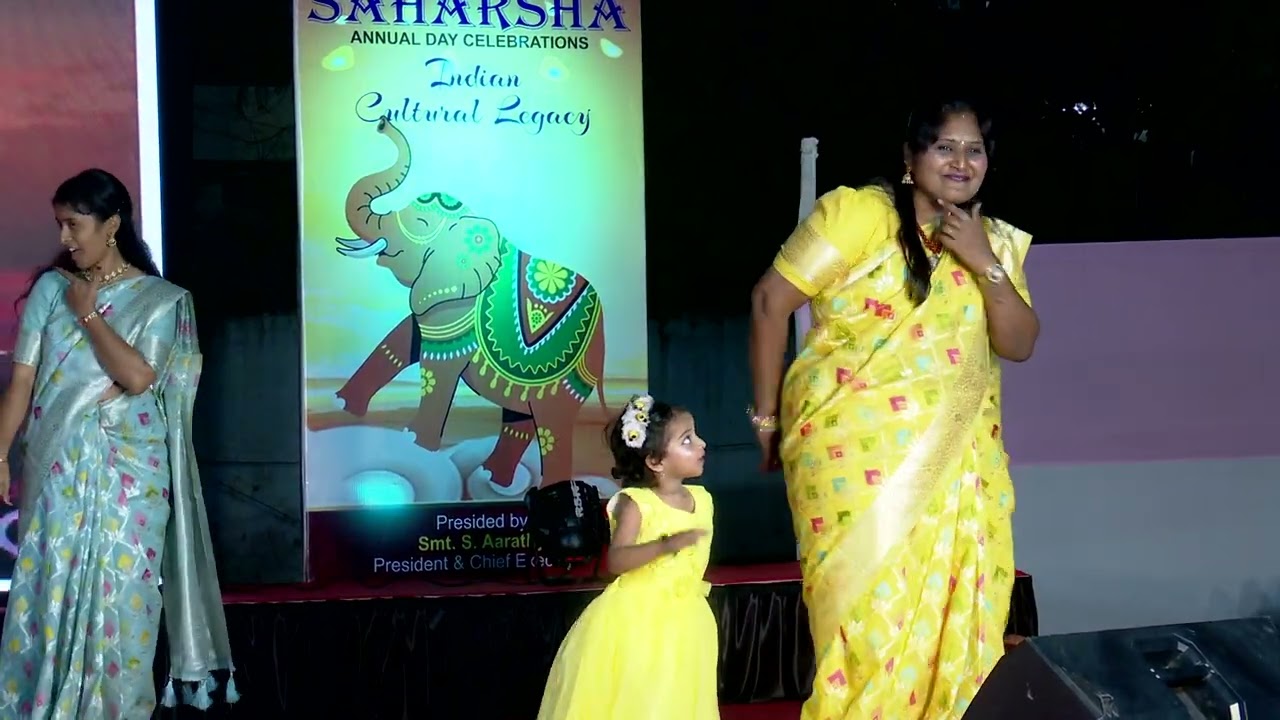 Annual day celebrations  Saharsha 7th Dec 2024, SPS High School, Kompally.