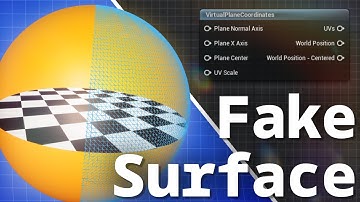 Fake Surface via Shader - Unreal Engine 5 Tutorial