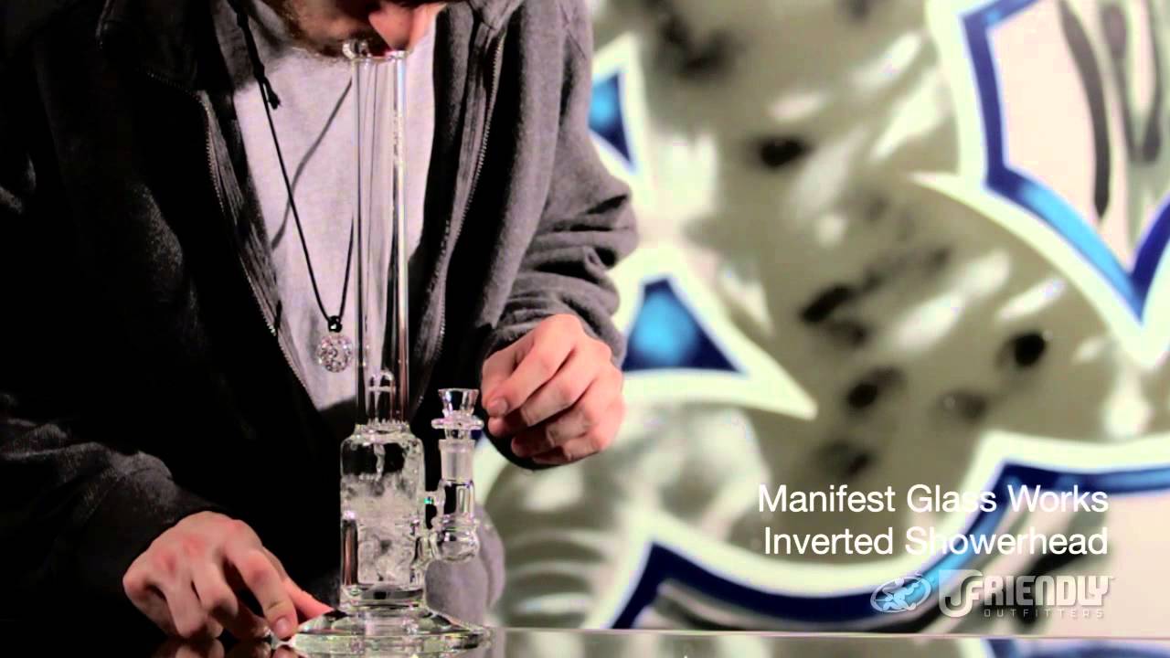 Manifest Glass Works | Inverted Showerhead