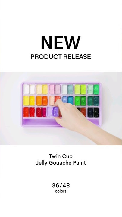 What is Jelly Gouache? (Testing out Himi Jelly Cup Gouache) — The