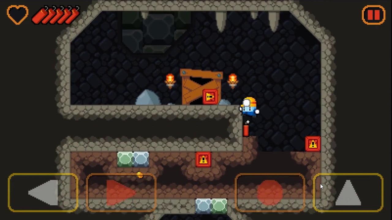 Mineblast Level 8 (Easy Mode) Walkthrough All Gems 💎🧨💥 | SKILLGAMING ✔️