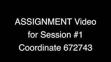 Remote Viewing ASSIGNMENT Video Session# 1, Coordinate 672743 from www.MindPossible.com