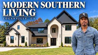 Modern Southern Living | Inside a 5,000 Sq Ft Luxury Home in Loganville, GA