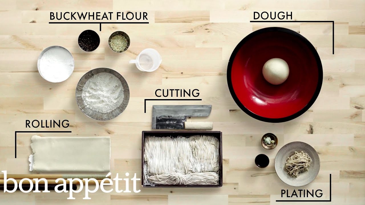 How to Make Handmade Soba Noodles Handcrafted Bon Appétit YouTube