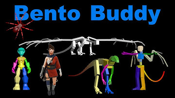 Bento Buddy - Makehuman To Second Life / Opensim, also Mixamo, DAZ, VRoid,  ActorCore, CC3, devkits,