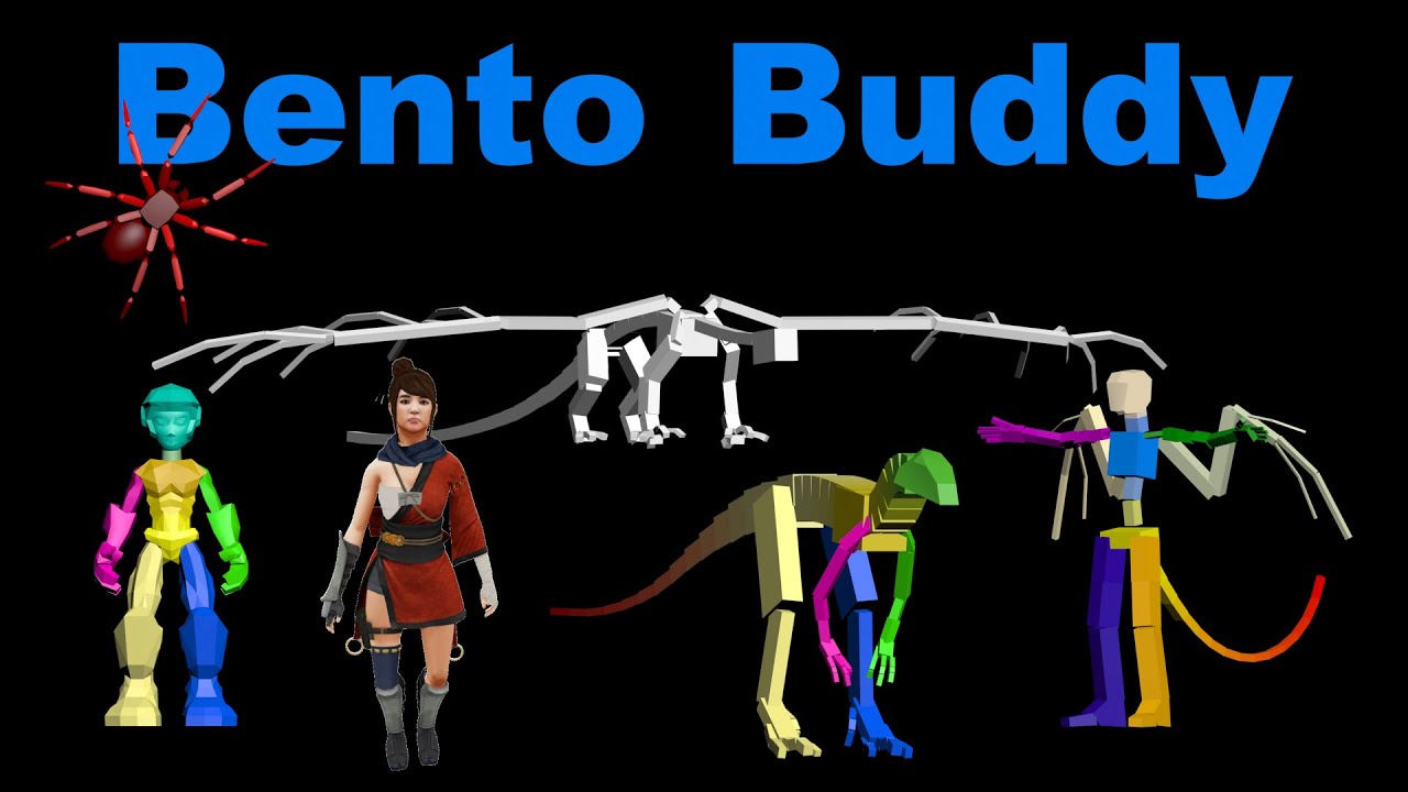 Bento Buddy - Makehuman To Second Life / Opensim, also Mixamo, DAZ ...