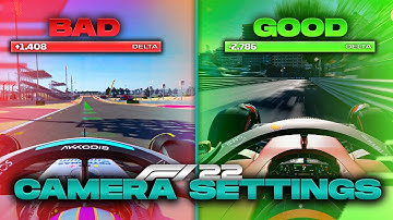 F1 22 Camera Settings Guide