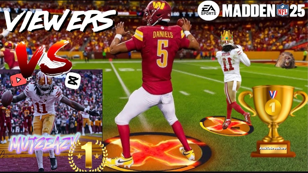 🔴Live!!! #1 Madden Player 💯 (🎉Rankedl) #madden #viral  #live #gaming #football