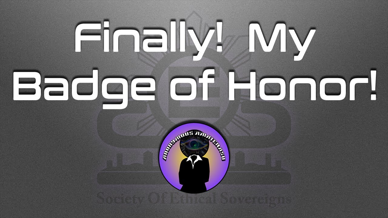 Finally! My Badge of Honor! YouTube