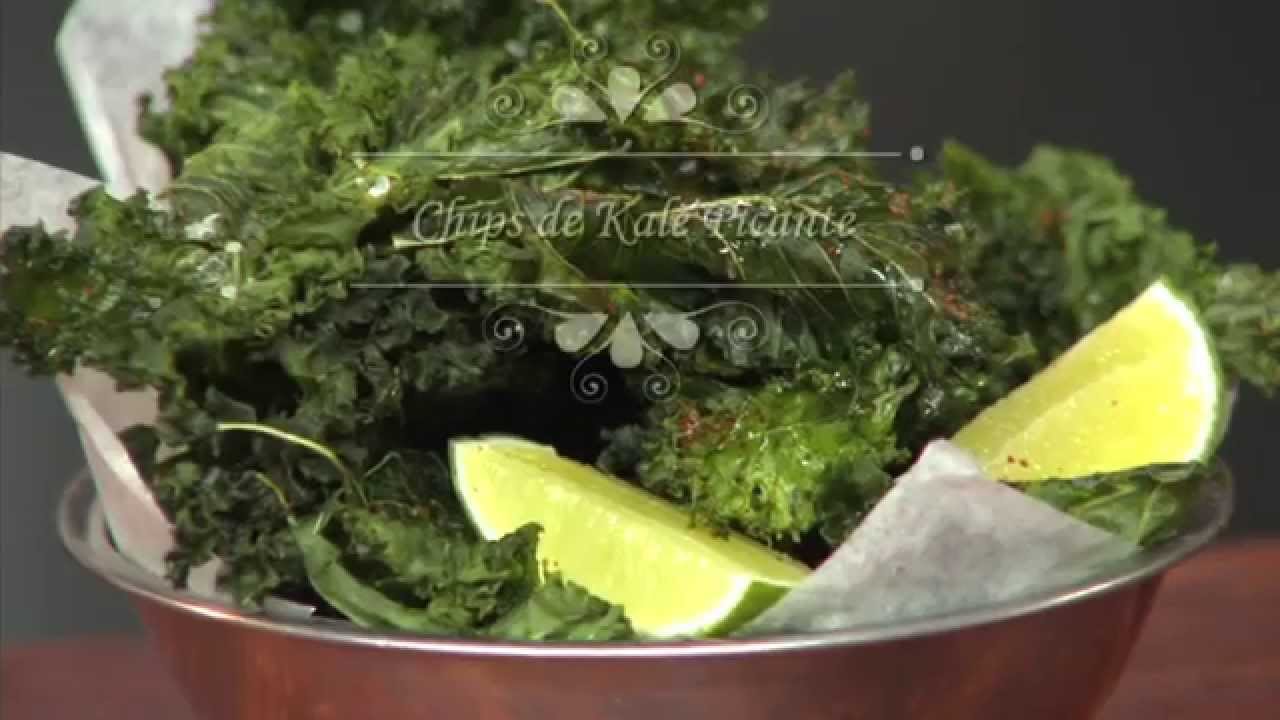 Chips de Kale Picante recipe for dinner party for 6