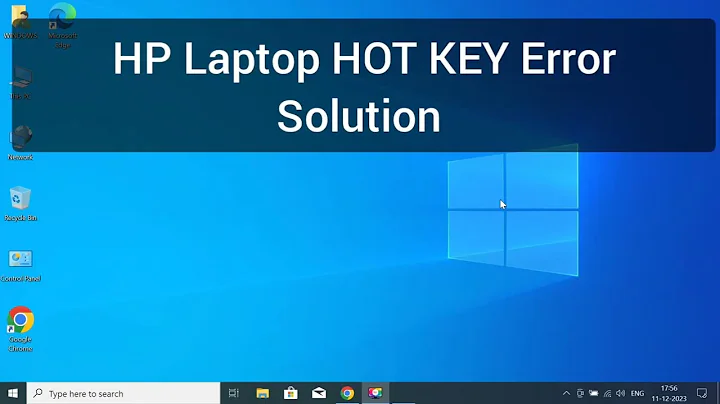 HP Elitebook Probook Laptops Brightness Keys Not Working HOT KEY ERROR Solution