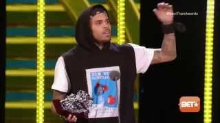 Chris Brown Wins Best Hip-Hop Song of the Year (Soul Train Music Awards 2014)