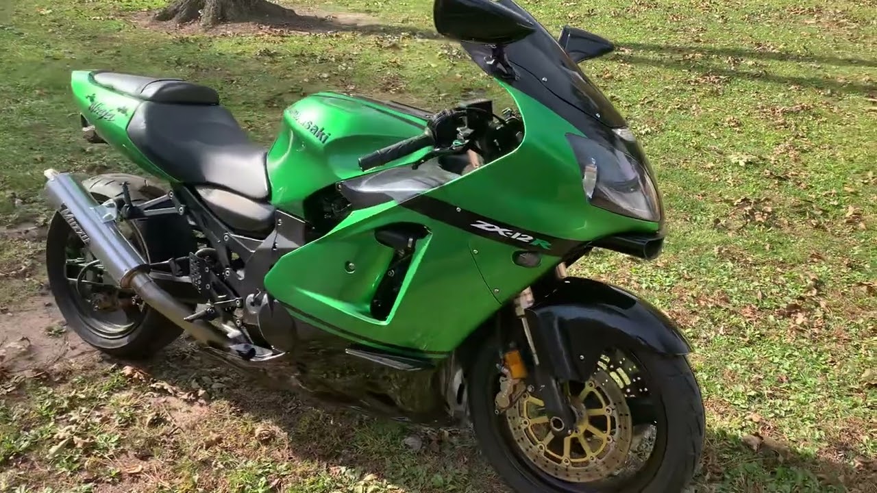 ZX12R HATE SOUND OF MUZZY SLIP ON! - YouTube