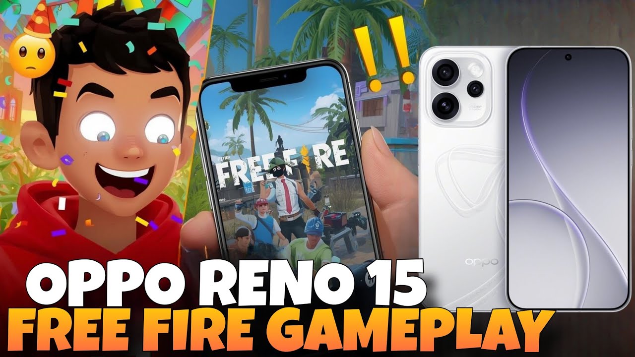 Oppo Reno 15 Free Fire Gameplay | Ultra Smooth 120Hz Test | Oppo Reno 15 Free Fire Test