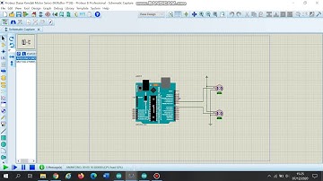 Proteus Dasar Kendali Motor Servo