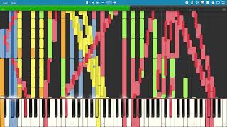 Tetris Theme A V4 - 90 000 notes (Synthesia)
