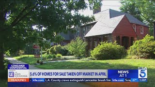 Almost 8 Of La Homes For Sale Taken Off Market In April