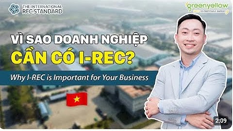 VNGE Rooftop Solar_ Doanh Nghiệp nên có Chứng Chỉ Năng Lượng I REC  Why I REC is Important for You