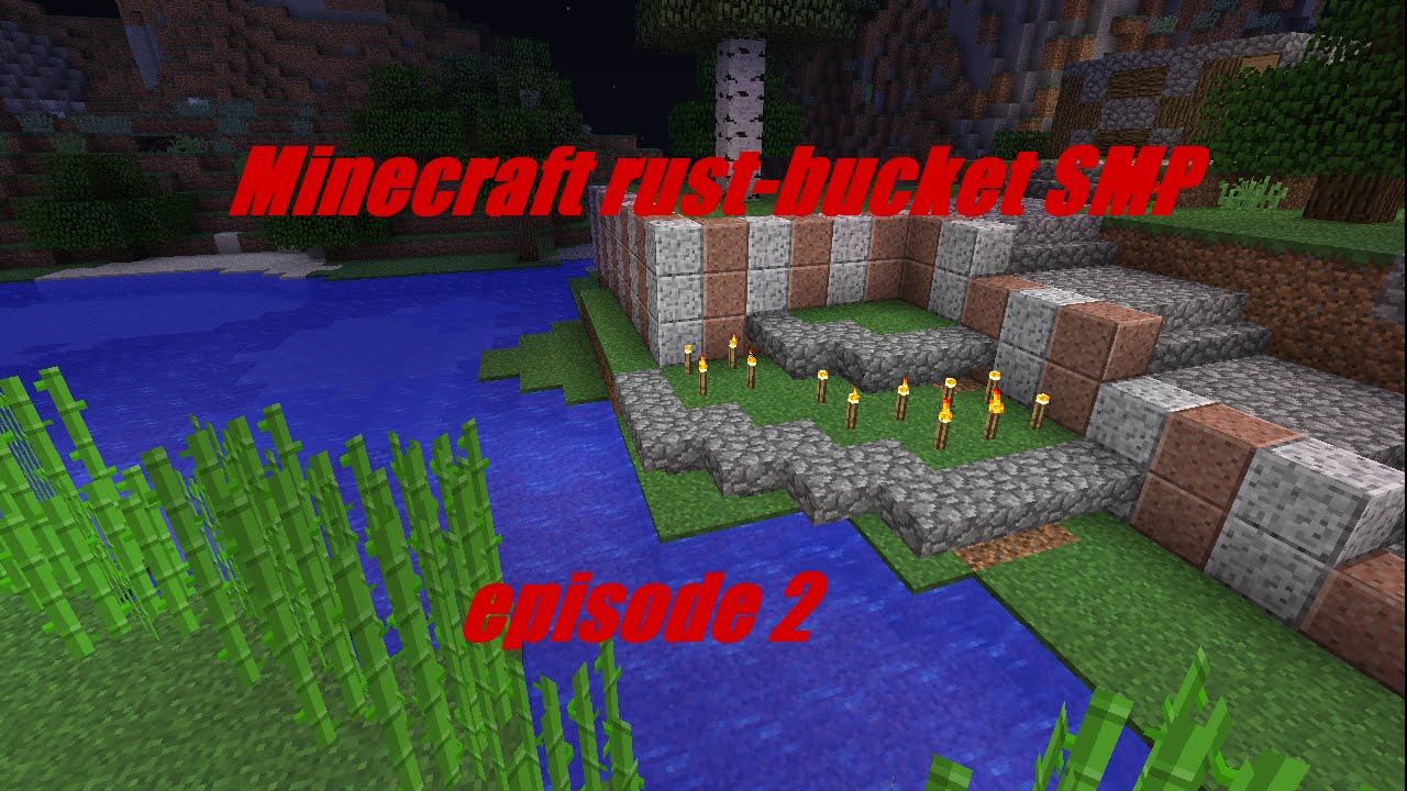 Minecraft rust-bukkit SMP episode 2 the star of a new project! complet ...