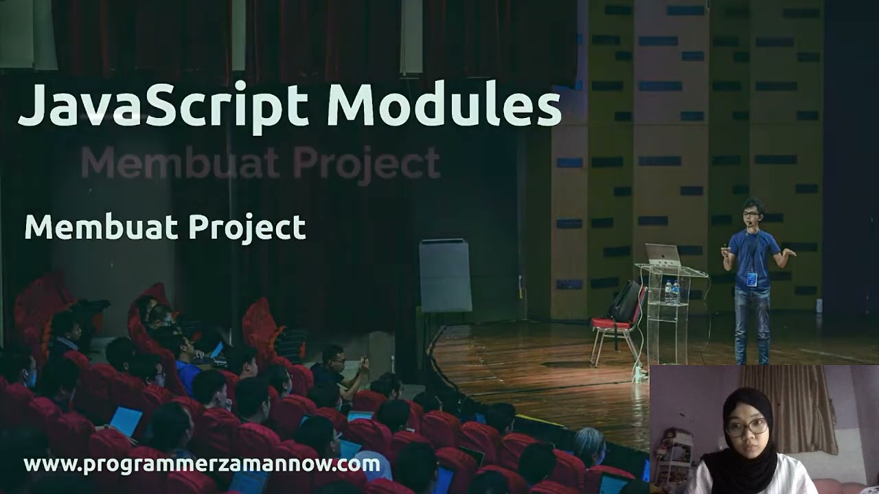 TUGAS MENYIMAK VIDIO JAVASCRIPT MODULES