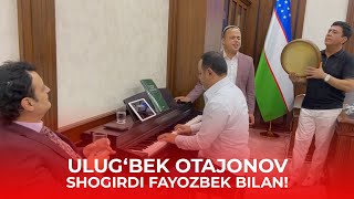 Ulug'bek Otajonov O'z Shogirdi Fayozbek Bilan Jonli Ijro