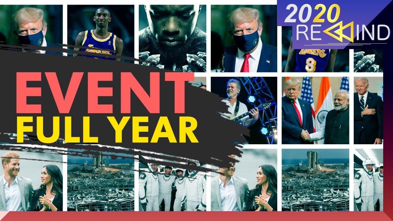 Major world events that dominated 2020 YouTube