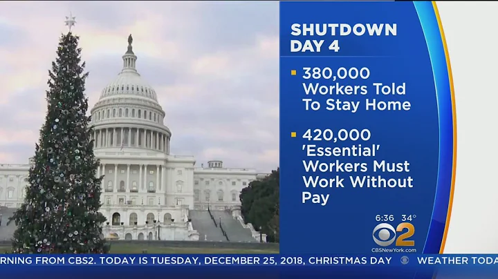 Government Shutdown Enters Day 4 On Christmas
