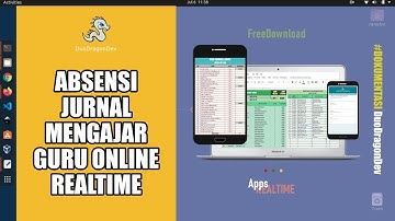 ABSENSI ONLINE JURNAL MENGAJAR GURU SECARA REALTIME - FREE DOWNLOAD