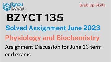 BZYCT 135 Solved Assignment | bzyct 135 assignment 2023