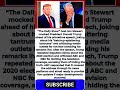 Jon Stewart Slams Trump Over Election Speech
