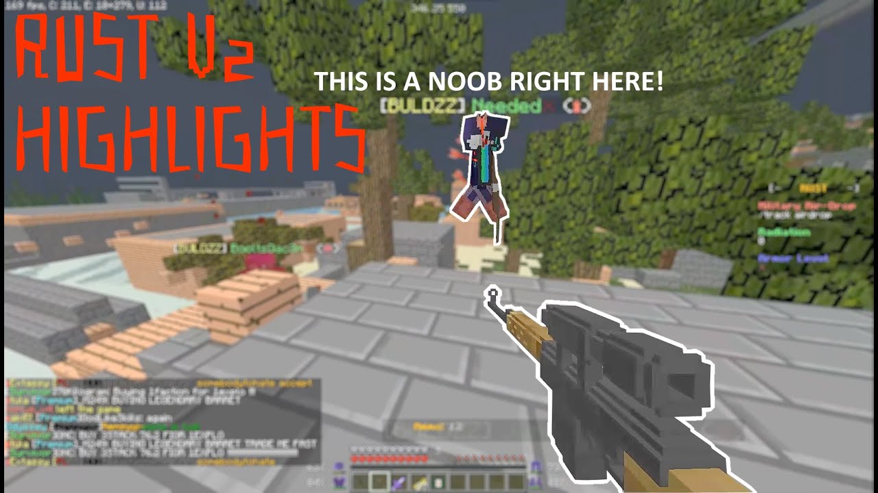 Rust v2 pvp clips. - YouTube