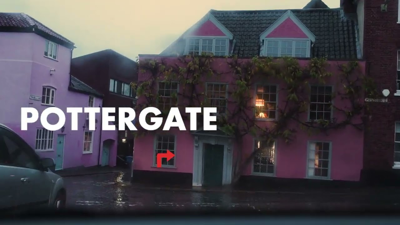 St Giles House Norwich - car park