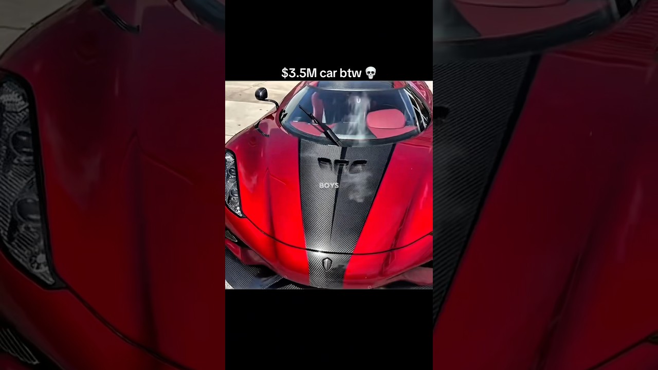 $3.5M car btw 💀 