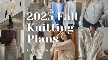 Fall Knitting Plans 2025 - other loops, ROWS knitwear, MFTK, Ozetta