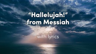 Video thumbnail of "Hallelujah! from Handel's Messiah, HWV 56 (Lyric Video)"