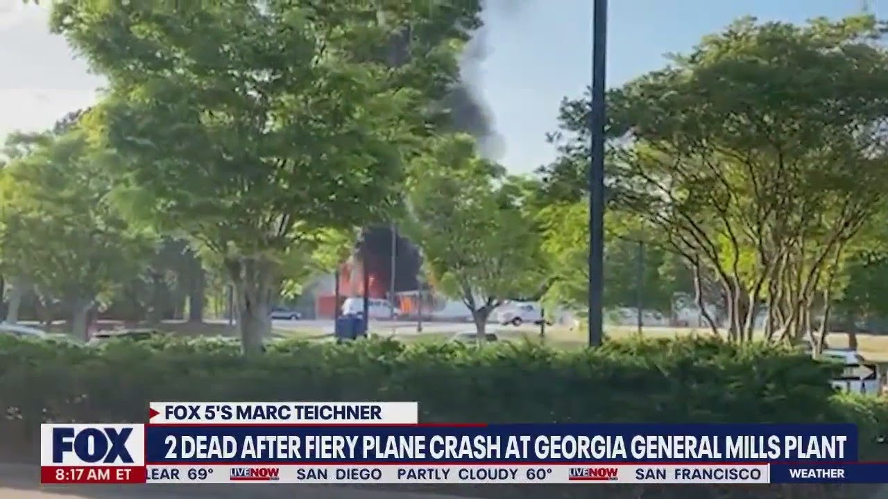 Plane crashes general mills