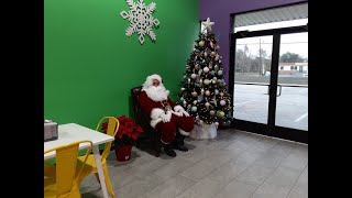 Santa Claus At Sweet Scoops In Dayton Texas LONE STAR PIONEERING