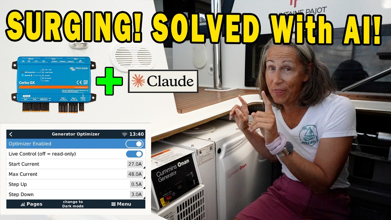 ⁣Our Generator Kept Surging. Here's How We Used AI to Fix It! -- Ep 47
