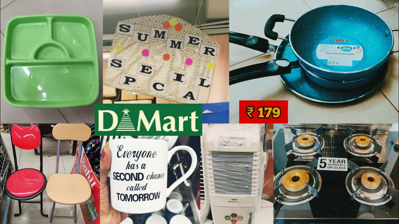 Dmart mega sale, exciting new arrivals, cheap kitchen & household