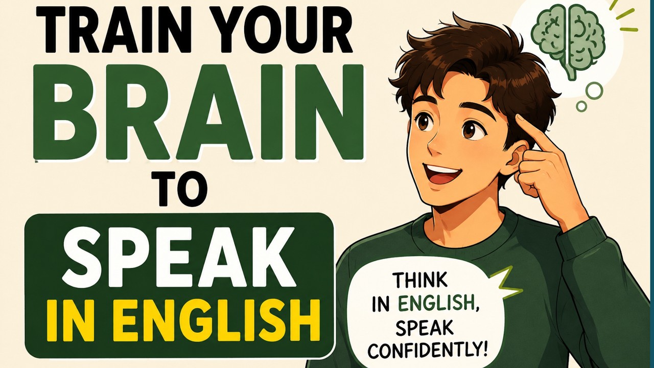 Think in English Fast 🔥 | Stop Translating & Speak Naturally