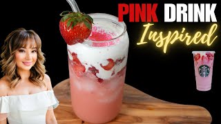 Pink Dreamwave Refresher - Starbucks Pink Drink Inspired