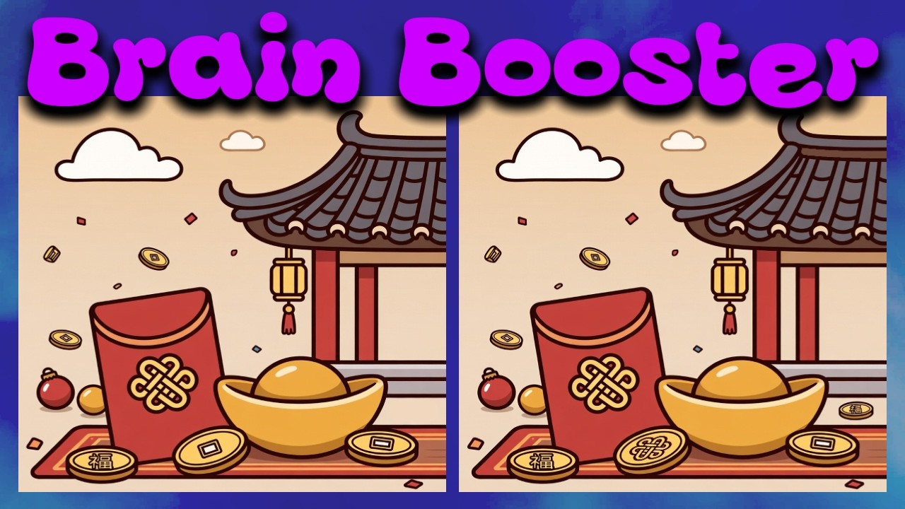 🧩 Тест на скорость - Найдите 3 скрытых изменения Игра на быстрое сосредоточение внимания