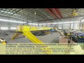 overhead gantry crane installation video