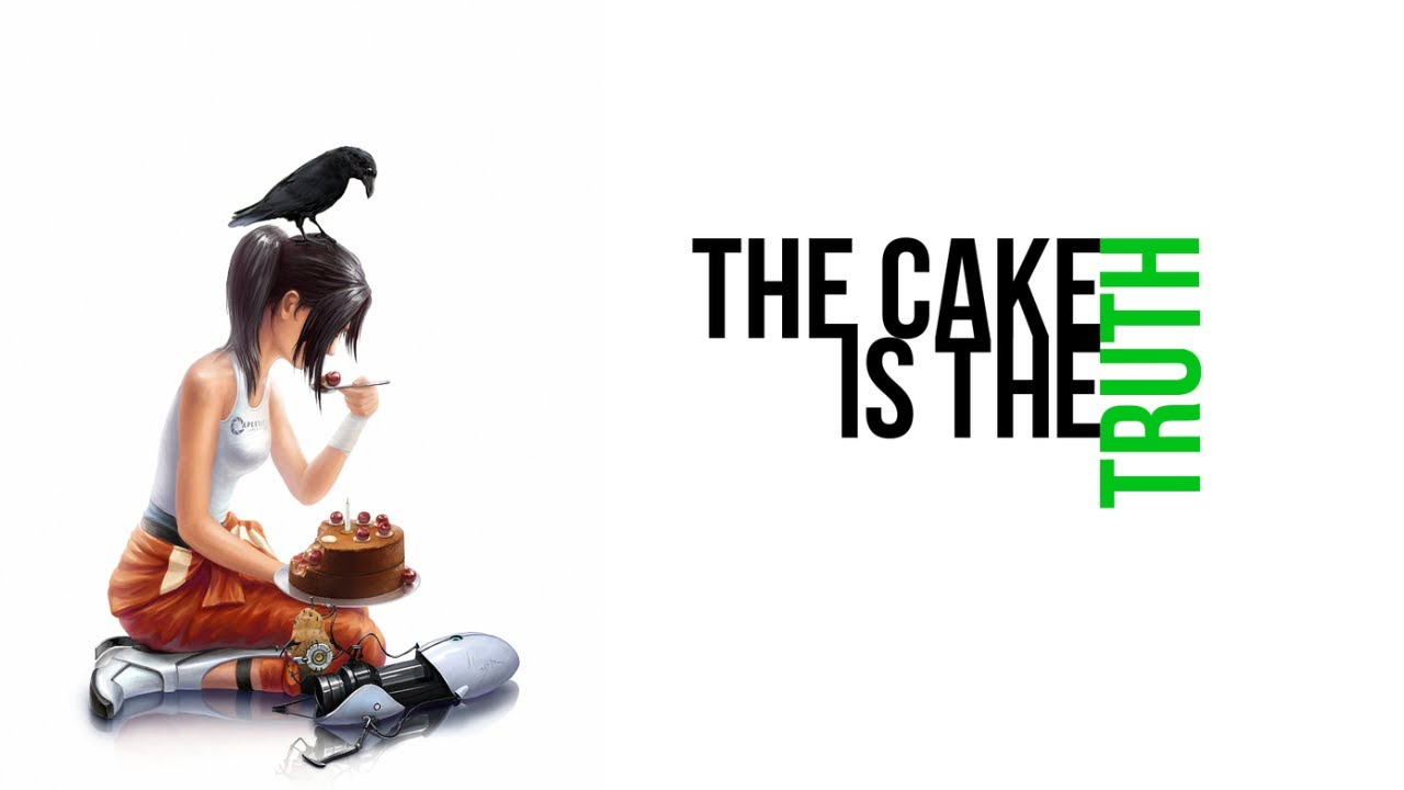 Portal 2 cake is gone фото 30