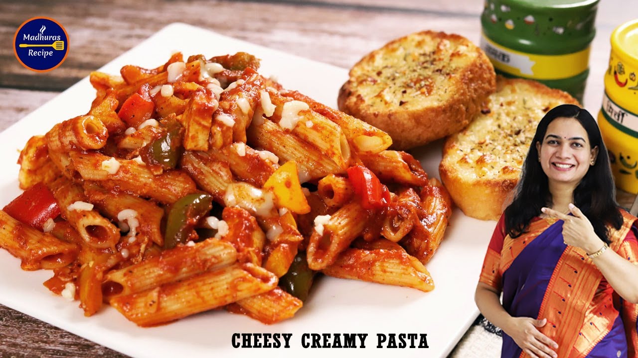 हा एक सिक्रेट पदार्थ वापरून बनवा चमचमीत पास्ता Indian style Pasta